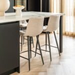 Barkruk Jelt Bouclé Naturel - Afbeelding 4