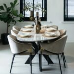 Eettafel Trocadero Wit Marmer - Afbeelding 3