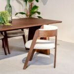 Eettafel Jule Walnoot Eikenhout - Afbeelding 3