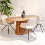 Eettafel Salvator Naturel Mangohout