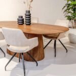 Eettafel Salvator Naturel Mangohout - Afbeelding 5