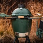 Big Green Egg Large + onderstel + zijplankjes (SHOWROOM MODEL) - Afbeelding 5