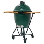 Big Green Egg Large + onderstel + zijplankjes (SHOWROOM MODEL) - Afbeelding 3