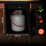 Gas Vuurtafel Voor Buiten | Vierkant - Afbeelding 9