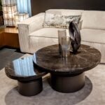 Salontafel Bregt | Laag | Bruin Marmer - Afbeelding 3