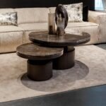 Salontafel Bregt | Laag | Bruin Marmer - Afbeelding 7