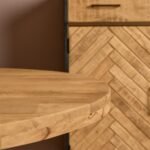 Eettafel Nova | Rond | Mangohout - Afbeelding 3