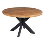 Eettafel Nova | Rond | Mangohout - Afbeelding 6